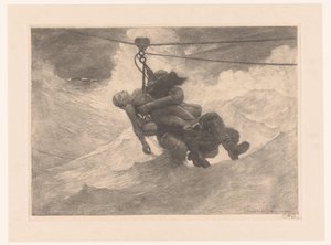The Life Line by Winslow Homer