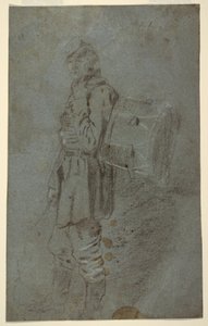 Side View of a Drummer, ca. 1864 by Winslow Homer