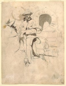 Study of an African-American Teamster, ca. 1864 by Winslow Homer