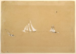 Two Schooners, 1880 by Winslow Homer