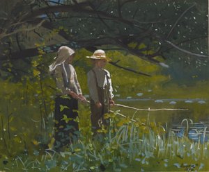 Fishing by Winslow Homer