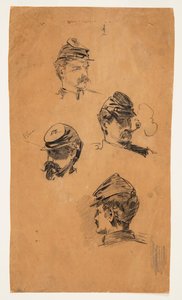 Four Studies of Soldiers