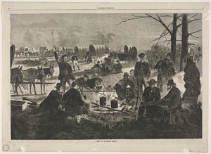 Halt of the Wagon Train by Winslow Homer