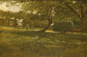 Harvest Scene by Winslow Homer