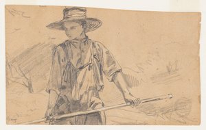 Haymaking by Winslow Homer