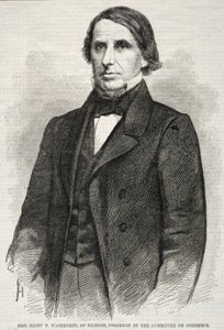 Hon. Elihu B. Washburne, of Illinois, Chairman of the Committee on Commerce by Winslow Homer