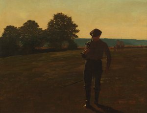 Man with a Scythe by Winslow Homer