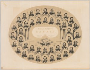 Massachusetts Senate, 1856 by Winslow Homer