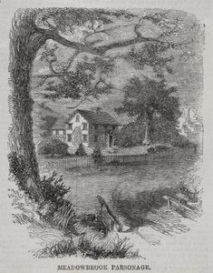 Meadowbrook Parsonage by Winslow Homer
