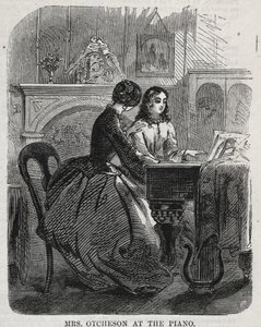 Mrs. Otcheson at the Piano by Winslow Homer
