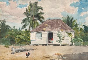 Native Hut at Nassau