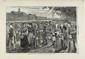 New England Factory Life—"Bell Time" by Winslow Homer