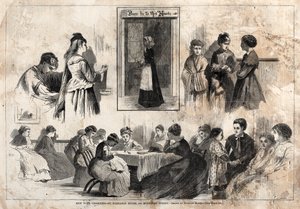 New York Charities - St. Barnabas House, 304 Mulberry Street by Winslow Homer