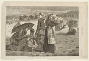 On the Beach at Long Branch - The Children