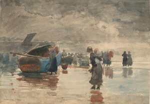 On the Sands by Winslow Homer