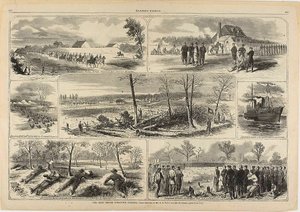 Our Army Before Yorktown, Virginia by Winslow Homer