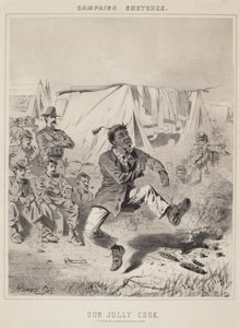 Our Jolly Cook (Campaign Sketches) by Winslow Homer