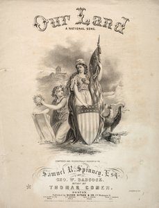 Our Land - Sheet Music Cover by Winslow Homer