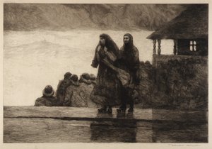 Perils of the Sea by Winslow Homer