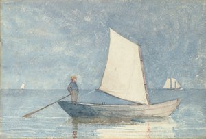 Sailing a Dory by Winslow Homer