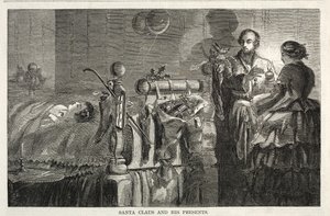 Santa Claus and his Presents by Winslow Homer
