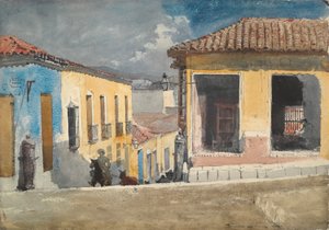 Santiago de Cuba: Street Scene by Winslow Homer