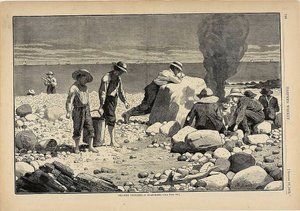 Sea-Side Sketches—A Clam Bake by Winslow Homer