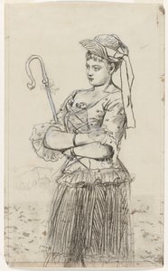 Shepherdess, c. 1878