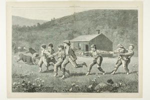 Snap-the-Whip by Winslow Homer