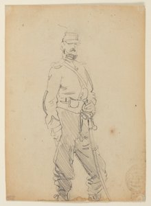 Standing Officer by Winslow Homer