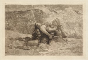 Study for Undertow by Winslow Homer