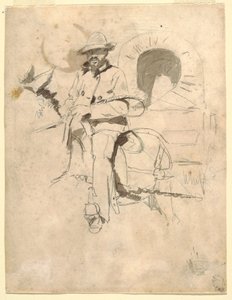 Study of a Teamster by Winslow Homer