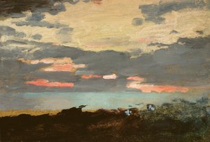 Sunset, Saco Bay by Winslow Homer