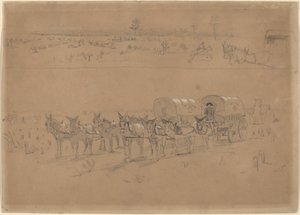 Supply Train by Winslow Homer