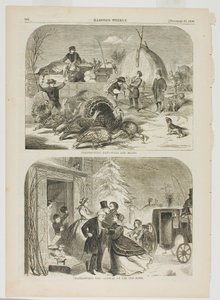 Thanksgiving Day—Ways and Means and Thanksgiving Day—Arrival at the Old Home