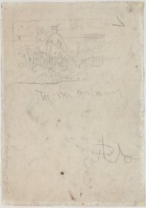 Thanksgiving in Camp (verso)
