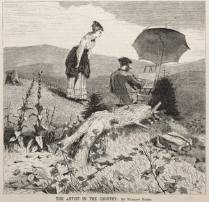 The Artist in the Country by Winslow Homer