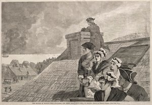 The Battle of Bunker Hill - Watching the Fight from Copps Hill, in Boston by Winslow Homer