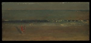 The Beach, Late Afternoon by Winslow Homer