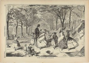 The Boston Common by Winslow Homer