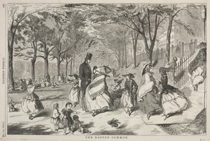 The Boston Common by Winslow Homer