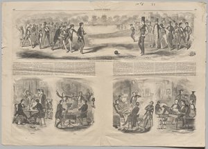 The Match between the Sophomores and Freshmen by Winslow Homer