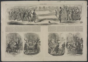 The Match between the Sophs and Freshmen, 1857 by Winslow Homer