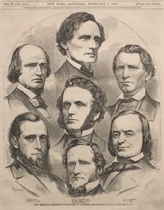 The Seceding Mississippi Delegation in Congress, 1861