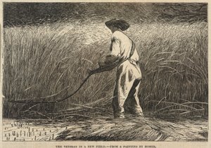 The Veteran in a New Field, from Frank Leslie