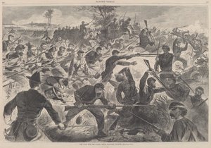 The War for the Union - A Bayonet Charge by Winslow Homer