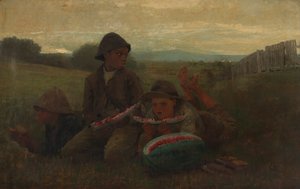 The Watermelon Boys by Winslow Homer