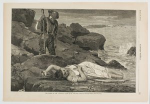 The Wreck of the "Atlantic"—Cast Up by the Sea