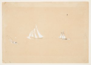 Two Schooners by Winslow Homer