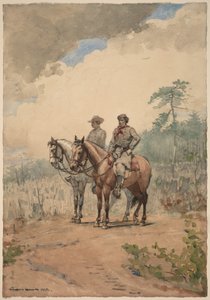 Two Scouts by Winslow Homer
